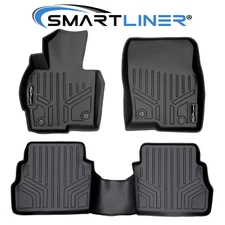 SMARTLINER Custom Fit Floor Mats 2 Row Liner Set OEM TPE 2013-2016 Mazda CX-5