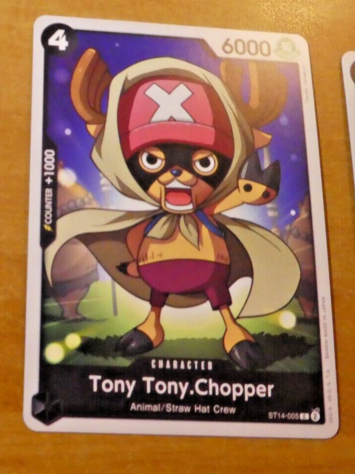 ONE PIECE ENGLISH 3D2Y CARD GAME CARTE TONY CHOPPER ST14-005 ST EN NM