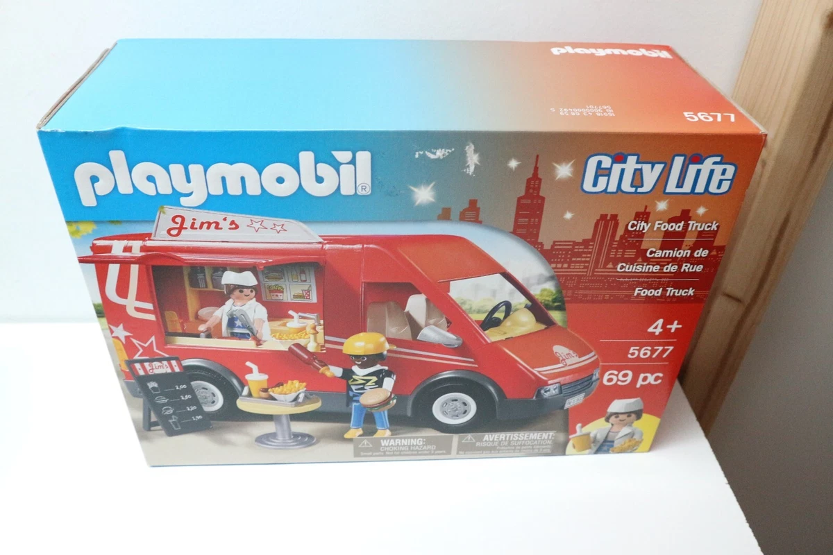 playmobil 5677 setnr. Jim s snack mobile truck food truck city
