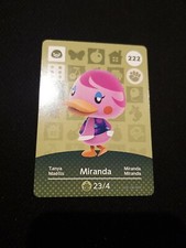 MIRANDA ANIMAL CROSSING AMIIBO SERIES 3 CARD #222 TRACKED AU POST geniuine