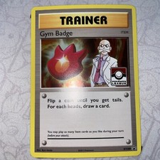 Trainer Gym Badge Blaine - XY209 - League Promo NM Promo Pokemon NM on eBay