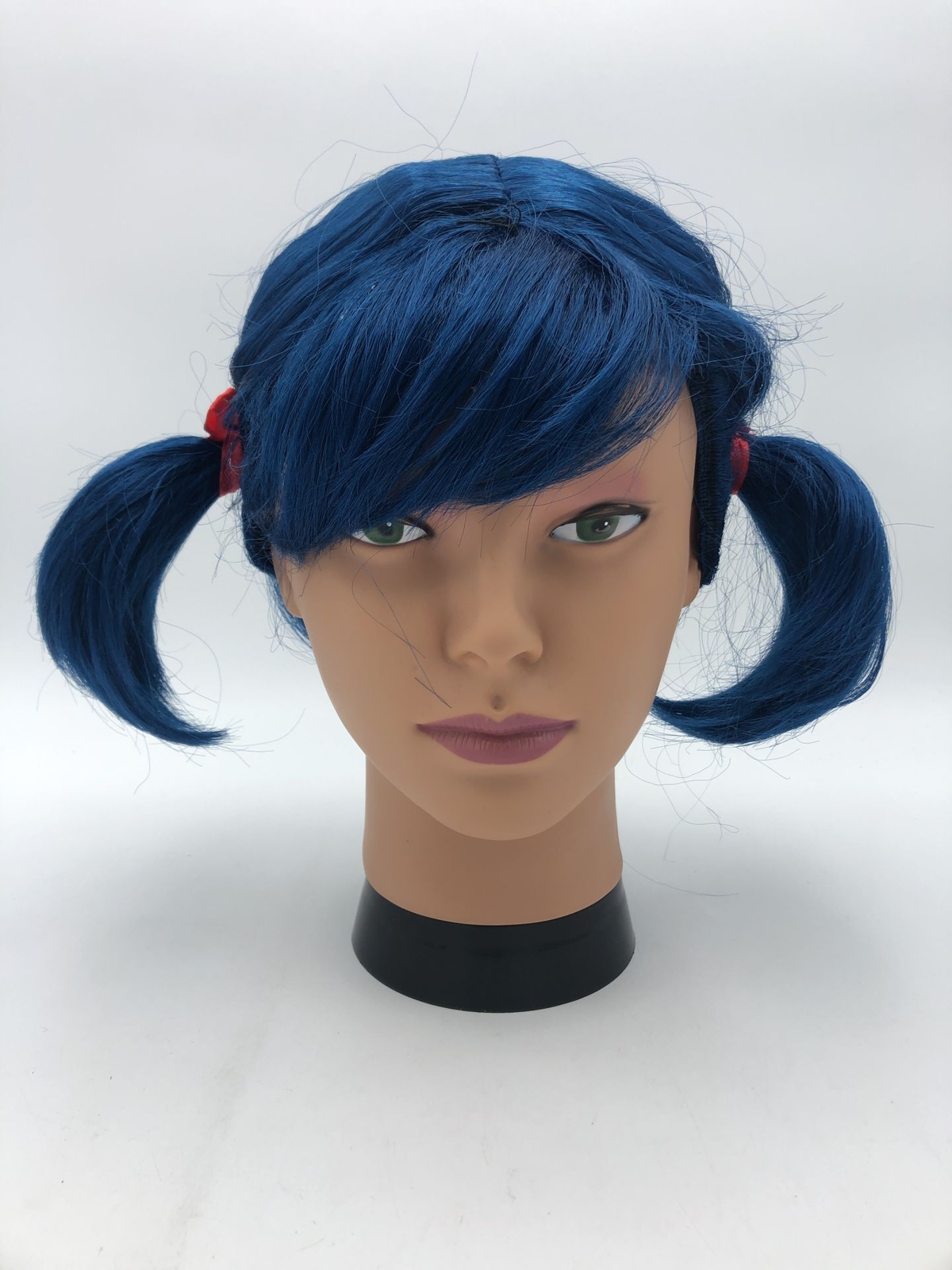 Peluca de niña Rubie talla única UE - Miraculous Lady Bug Disfraz Peluca