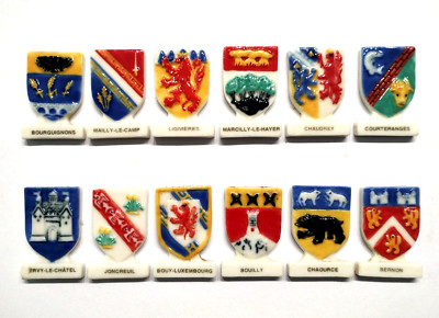 Komplette Bohnenserie PLIQUE TROYES WAPPEN 2007 Perso Werbung *193