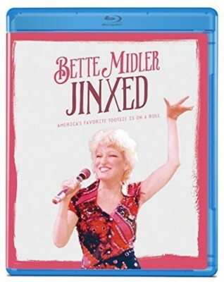 NEW RARE LIVE FILMS BETTE MIDLER  JINXED COMEDY MOVIE BLU RAY 1982 Factory Wrap
