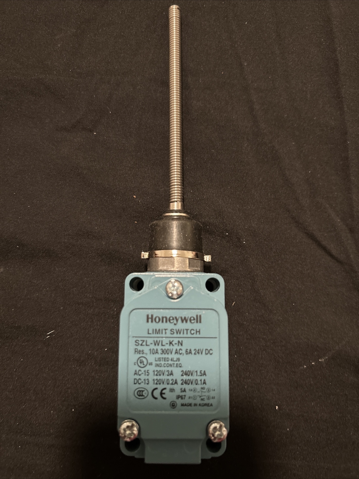 Honeywell Limit Switch SZLWLKN 10A 300V AC, 6V 24V DC IP67 eBay