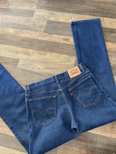Levi's 517 Boot Cut Jeans Men actual fit W34 Vintage 517-2017 USA Made - Picture 6 of 11