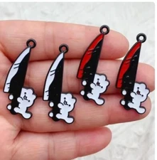 40pcs cartoon Metal Charm Pendant DIY Necklace Jewelry Making