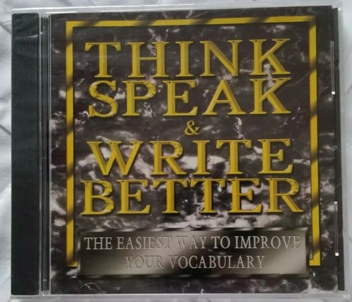 Think Speak & Write Better CD Vocabulary Improvement PC Program Volume F