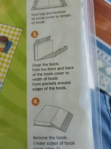 Scooby Doo Book Covers 2 Designs Each 2 Pks = 4 NEW covers vtg. 1999 - Picture 6 of 11