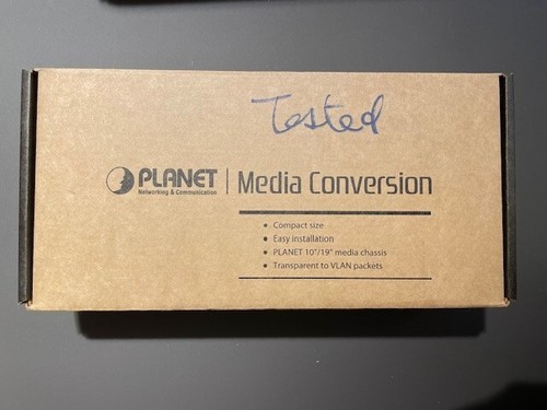 Planet GT-805A 10/100/1000Base-T to 1000FX (SFP) Media Converter - 第 3/3 張圖片