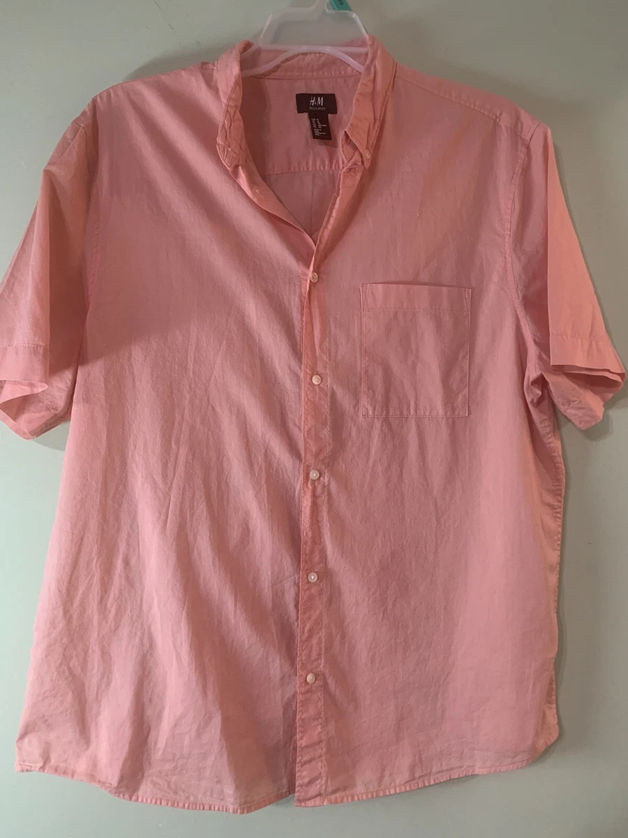 H and m orange cheap shirt