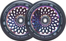 2 X Root Industries Lotus Stunt-Scooter Ruote 110Mm Neochrome Rainbow