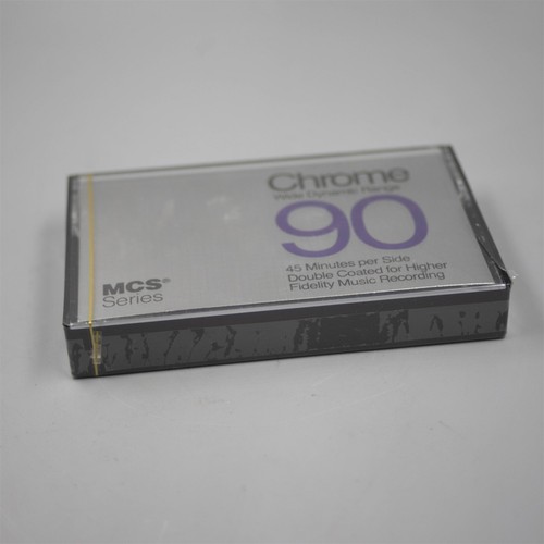 MCS Series Chrome 90 nastro audiocassetta vuoto vintage JC Penney Japan - Foto 4 di 8