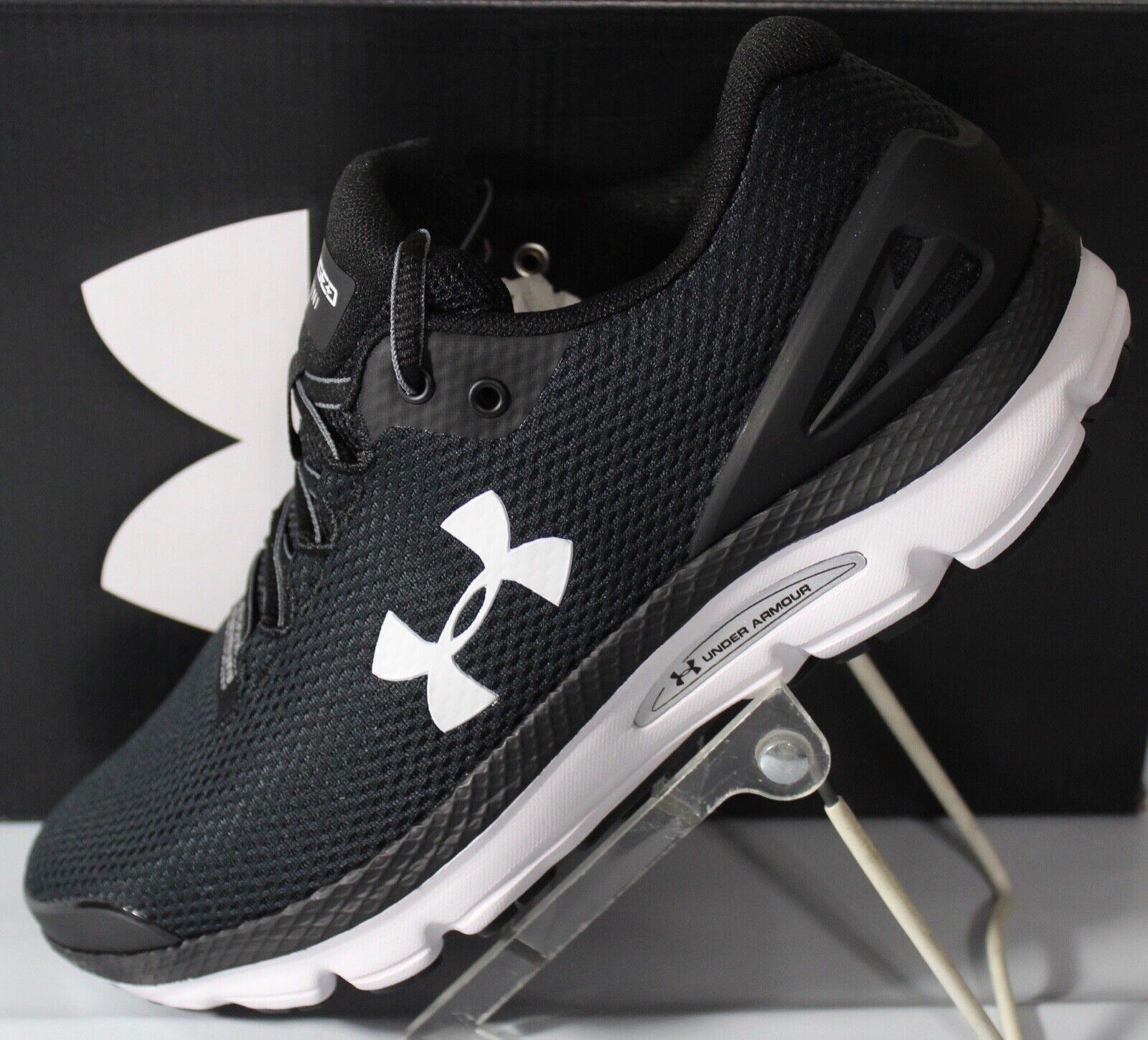 UNDER ARMOUR UA CHARGED GEMINI 2020 MEN'S SHOE, BLACK, 3023276-001 | eBay