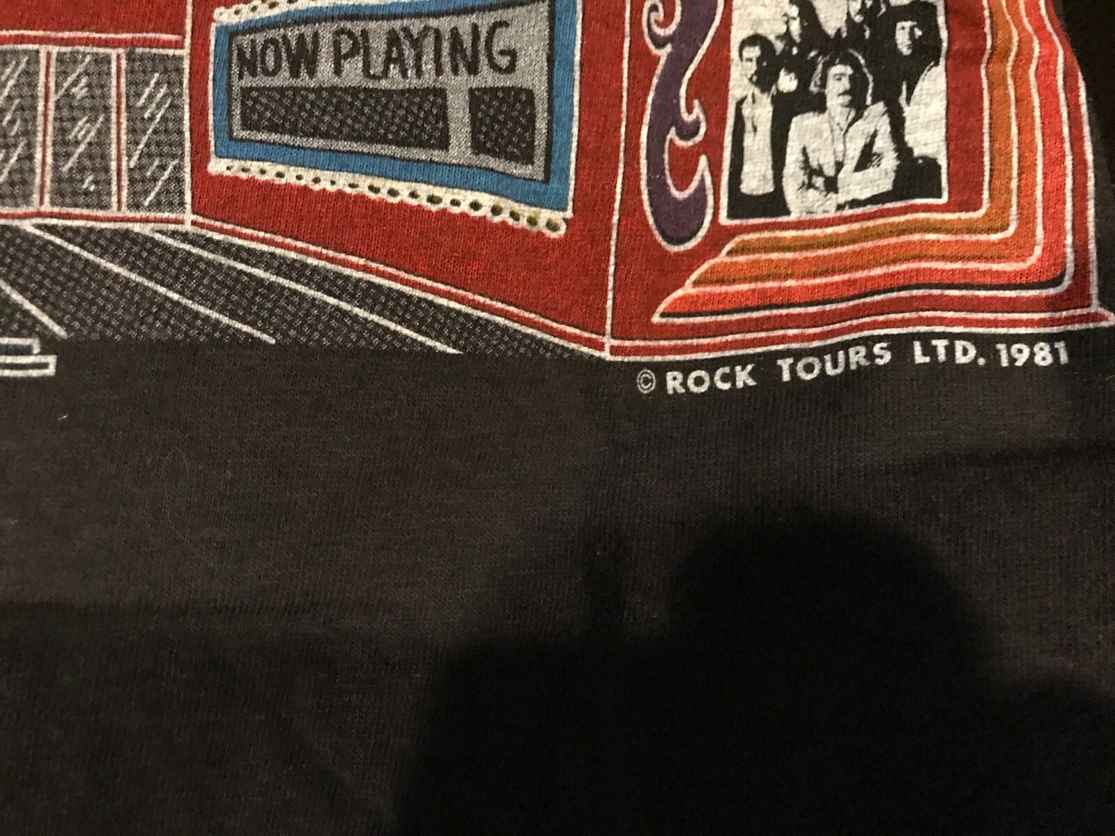 Styx Tommy Shaw 1981 Paradise Tour Shirt Size Sma… - image 5