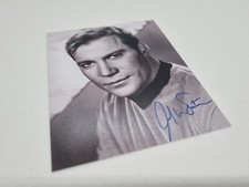 WILIAM SHATNER / KIRK Repro-Autogramm - ca. 10x13 - STAR TREK  (008)
