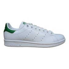 Adidas Men's Stan Smith Tennis Shoe - Cloud White/Green - US Sizes - M20324
