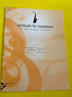 Sometimes I Feel Like A Motherless Child, arr. F. Graef, Alto Saxophone & Organ