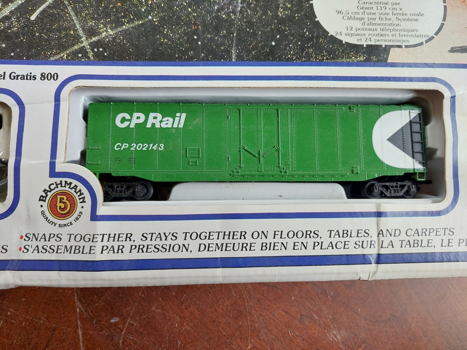 Bachmann Galaxy 79 Piece Ho Scale Electric Train Set EZ Track System *Used* eBay