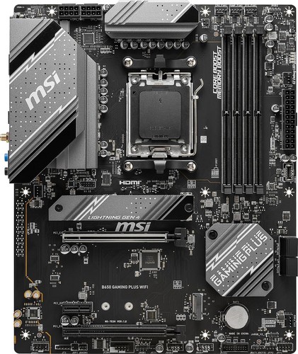 MSI B650 GAMING PLUS WIFI AM5 AMD B650 SATA 6Gb/s ATX Motherboard DDR5 New - Picture 3 of 17