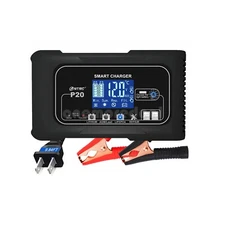 HTRC 20A Storage Battery Charger 12V/24V LiFePO4 Lithium Motorcycle Charger