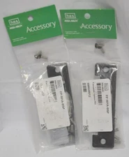 2X HES 501A Rad Corners and Flat Faceplate, 5000/5200 Series Elect Strikes