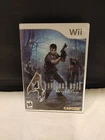 Nintendo Wii Resident Evil 4 Video Game Complete