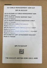 Dell 02J1CF 1U Cable Management Arm for Dell TW-02J1CF-KST00-93M-2411-A00