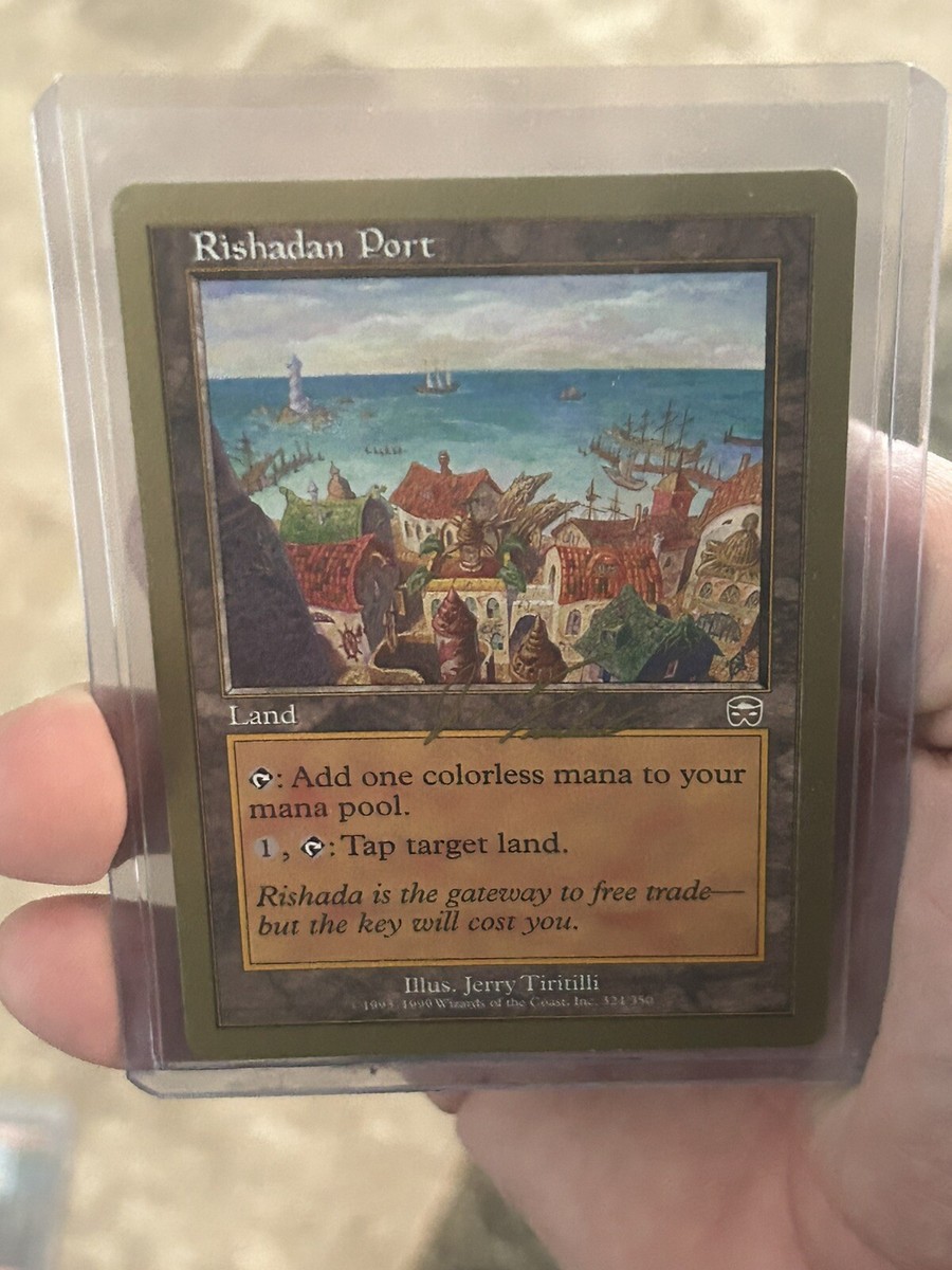 MTG RISHADAN PORT World Championship Gold Border NM | eBay