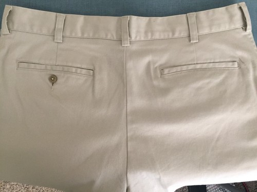 NIKE GOLF men's pants; Bone, Pleated front, Unhemmed; Multiple sizes; 794578 - Picture 6 of 6