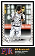 2022 Topps Gold Star #193 Dom Nunez Colorado Rockies  Buy 4 - 35% OFF