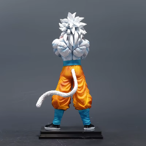 Action Figure Dragon Ball S Goku S.S. 4 White 32cm STATUA DA COLLEZIONE Anime - Picture 5 of 8