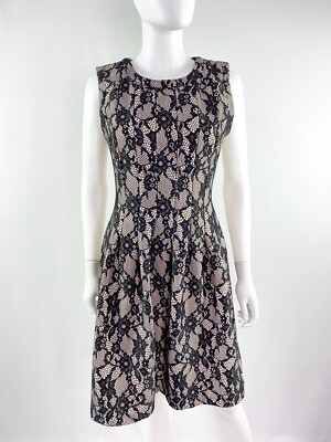 Anthropologie HD in Paris Black Lace VIOLANTE Dress Size M A-Line  Sleeveless | eBay