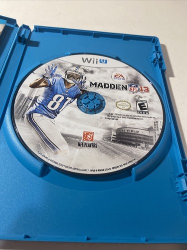 Madden NFL 13 (Nintendo Wii U, 2012), Complete in Box, Tested! 🎮 - Picture 5 of 5