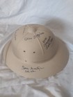  Helmet Hand-Signed by 7 WW2  Bataan March Survivors, museum piece one of a kind — photo 6