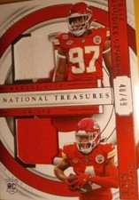/49 Rashee Rice /49 Felix Anudike-Uzomah RC Rookie Dual Jersey National Treasure