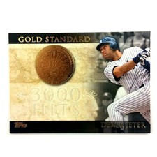 Derek Jeter 2012 Topps Gold Standard Insert #GS-20 MLB HOF New York Yankees