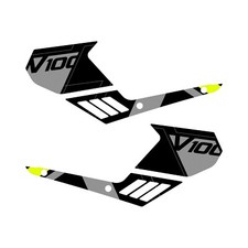 Adesivi Laterali Serbatoio per Moto Guzzi Stelvio V100 2024 On L-STELVIO NV