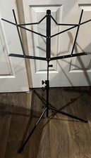 Titan Sheet Music Black Metal Foldable Carry Stand