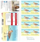 2021 Migratory Shorebirds $1.10 Self Adhesive Booklet Stamps Sheet of 10 P/S NEW