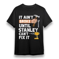 Men's T-shirt With Vintage Tool Pride Graphic Unisex Black 100% Cotton Tee USA