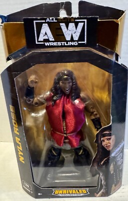 AEW Unrivaled Collection Nyla Rose Figure 2021 Jazwares Sealed New Series 7