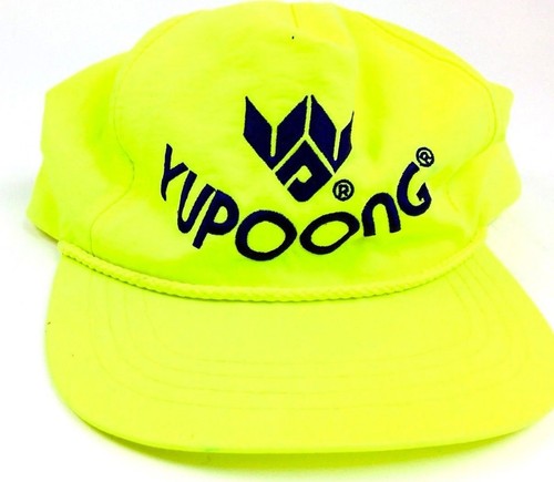 YUPOONG Hat Neon Yellow Snap Back Hat 