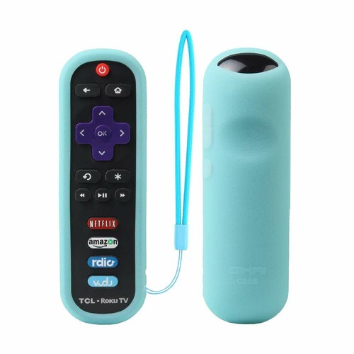 Cubierta protectora a prueba de golpes de silicona remota para TV Roku 3600R / TCL Roku RC280 - Imagen 16 de 16