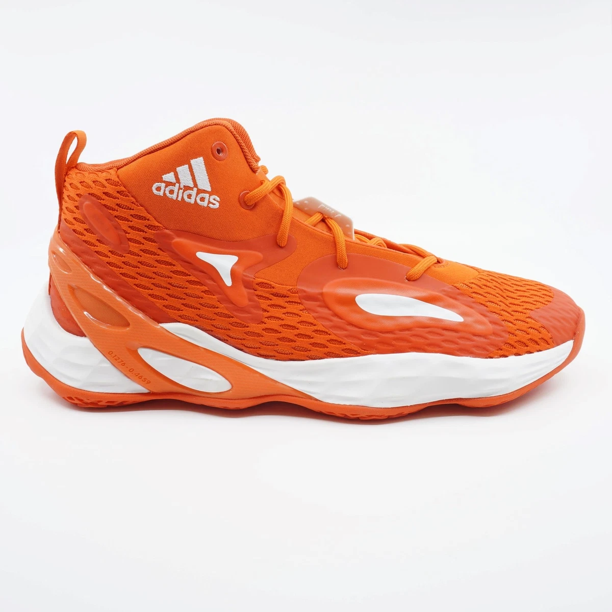 Adidas Men’s Exhibit A Mid 2 Basketball Shoes Sz 19 779001 White Nwob adidas Exhibit A Mid White for Sale | Authenticity  main image 2