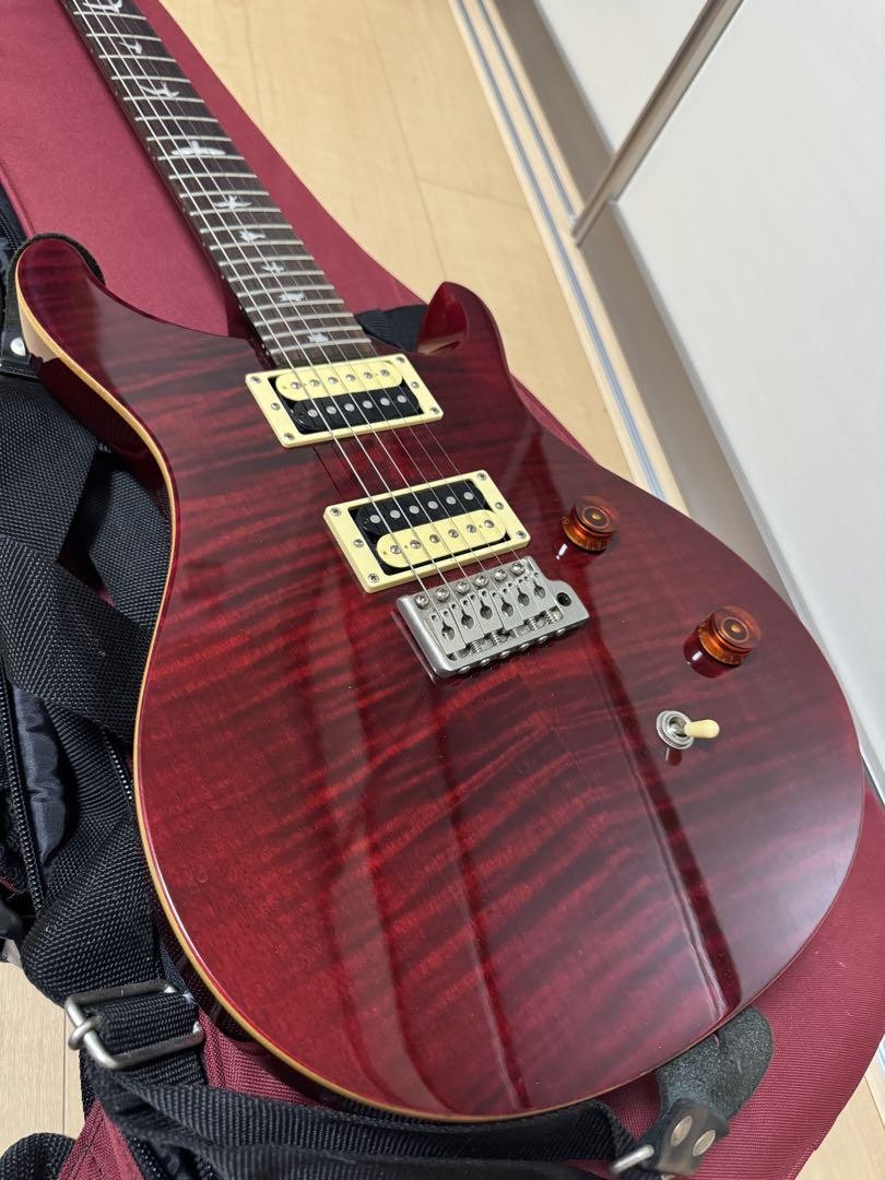 PRS SE Custom 24 Red Safe Packing! | eBay