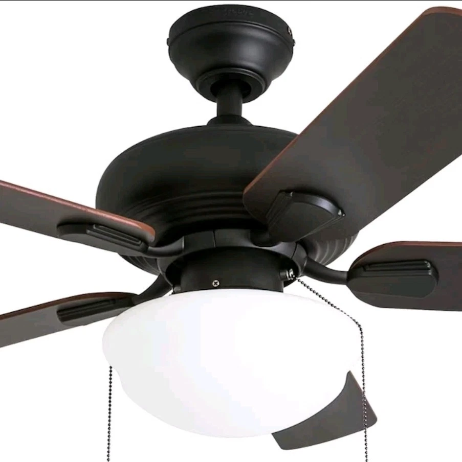 Harbor Breeze Caratuk River 42" Indoor Ceiling Fan w/Light (5-Blades).        E1 - Image 3 of 4