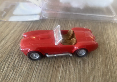 Con-Cor Shelby Cobra Red Diecast 1:87 HO Scale 004-004030 +Fast Shipping!
