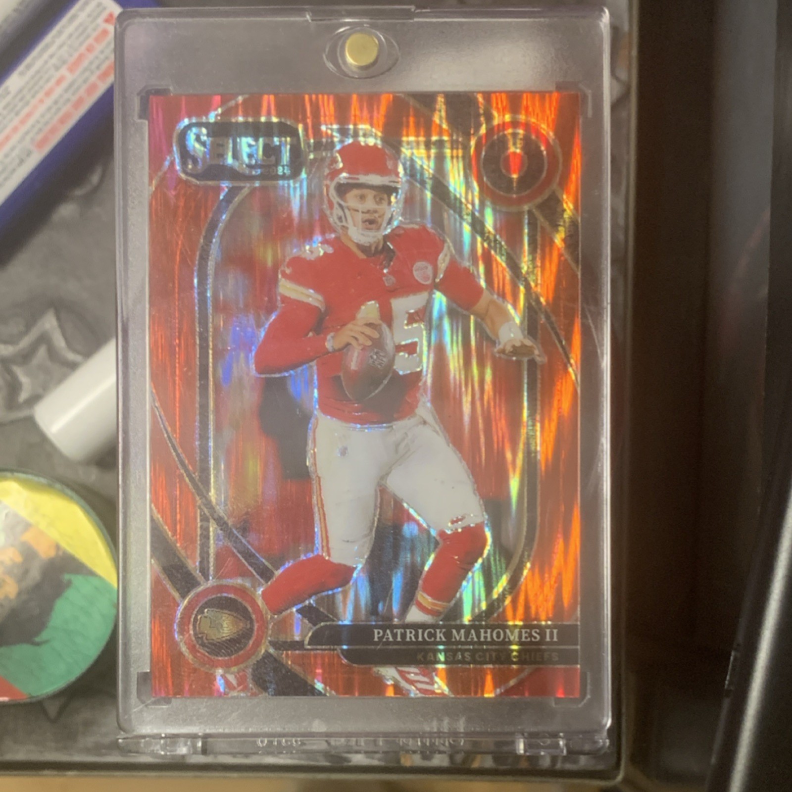 2024 Panini Select Patrick Mahomes II #223 Red Shock Prizm /249 Chiefs