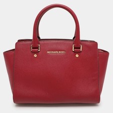 Borsa a tracolla media Selma MICHAEL Michael Kors in pelle rossa blu